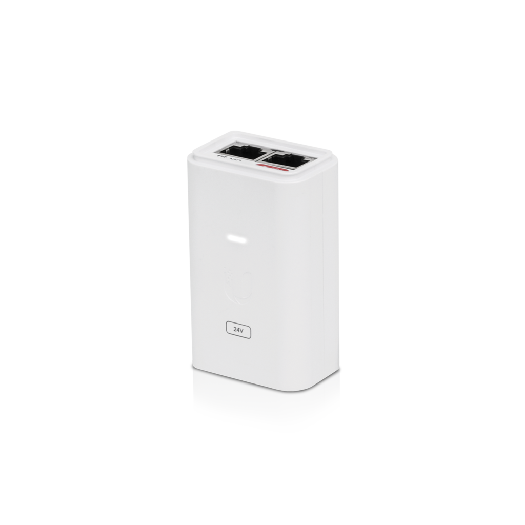 Ubiquiti POE-24-7W-G-WH Gigabit PoE Adapter