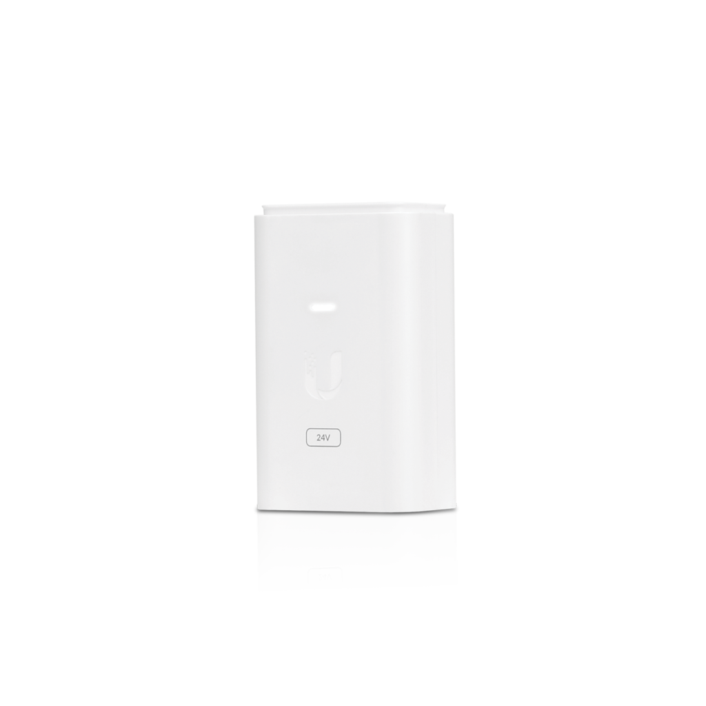 Ubiquiti POE-24-7W-G-WH Gigabit PoE Adapter