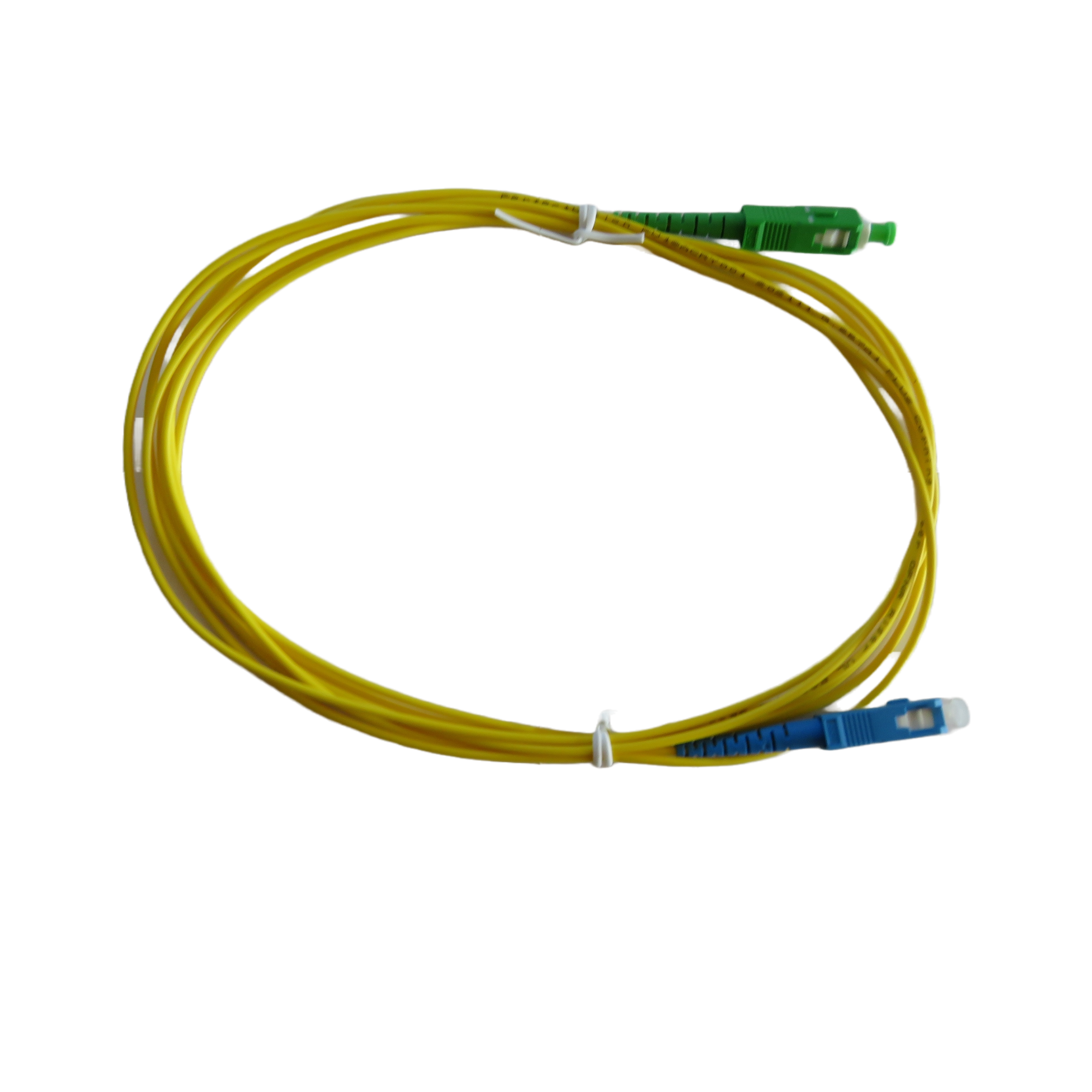PerfectVision Simplex SM Riser Fiber Optic Jumper Cable with SC/UPC-SC/APC Connectors