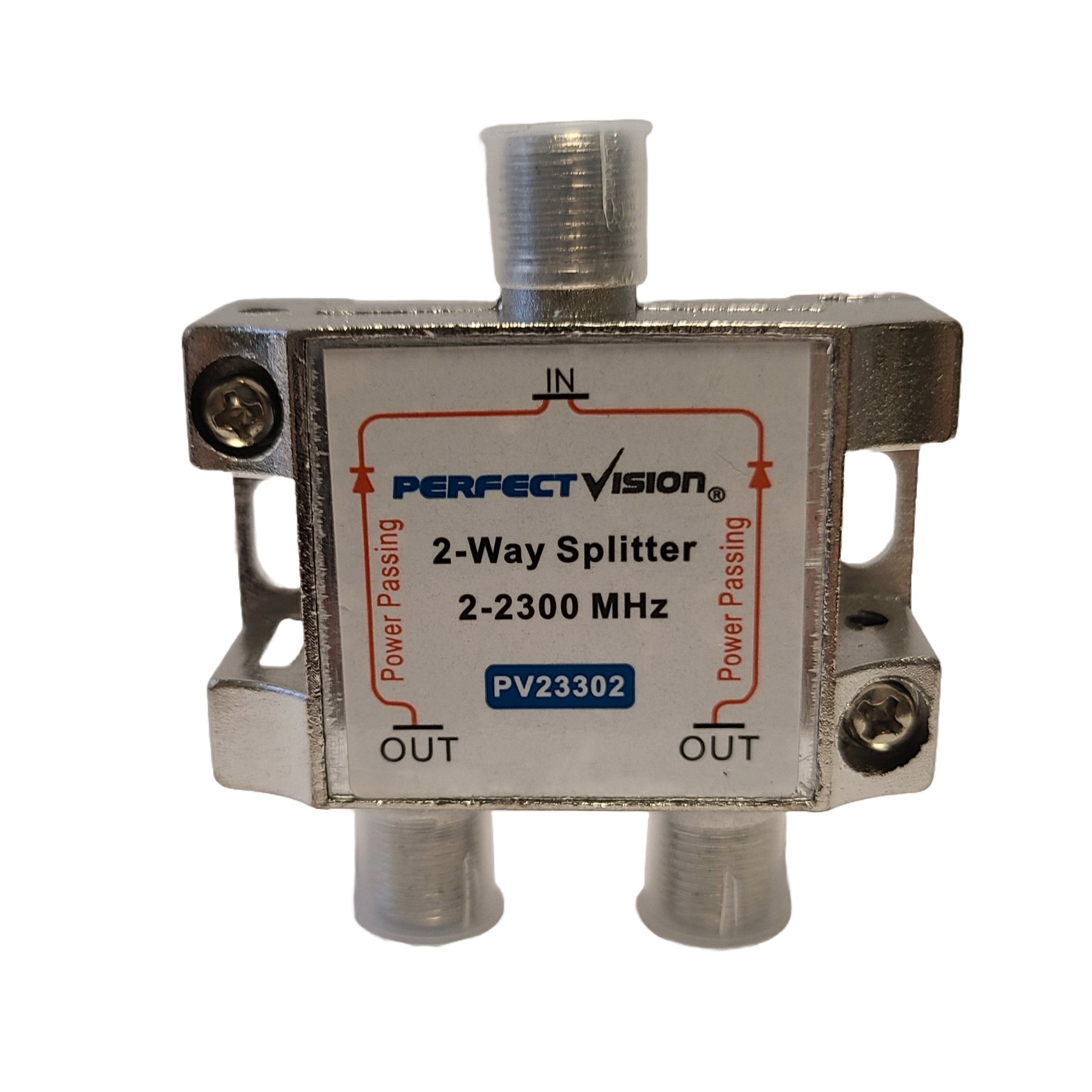 Perfect Vision 2-Way All Port Pass 5-2400-MHz Splitter