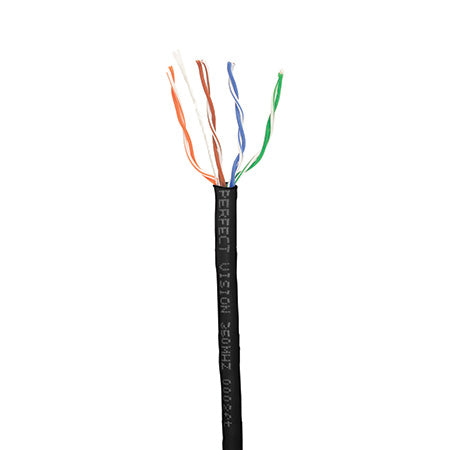 PerfectVision UV Resistant Direct Burial Cat5 8-Conductor 4-Pair 24-gauge Solid Copper -1000'