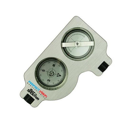 PerfectVision Compass Clinometer Tool Azmuth Locator PerfectVision Satellite Shooter with Case - Gre