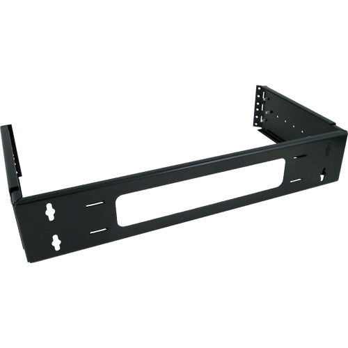 Vertical Cable 2U 19" Hinged Adjustable Wall Mount Bracket