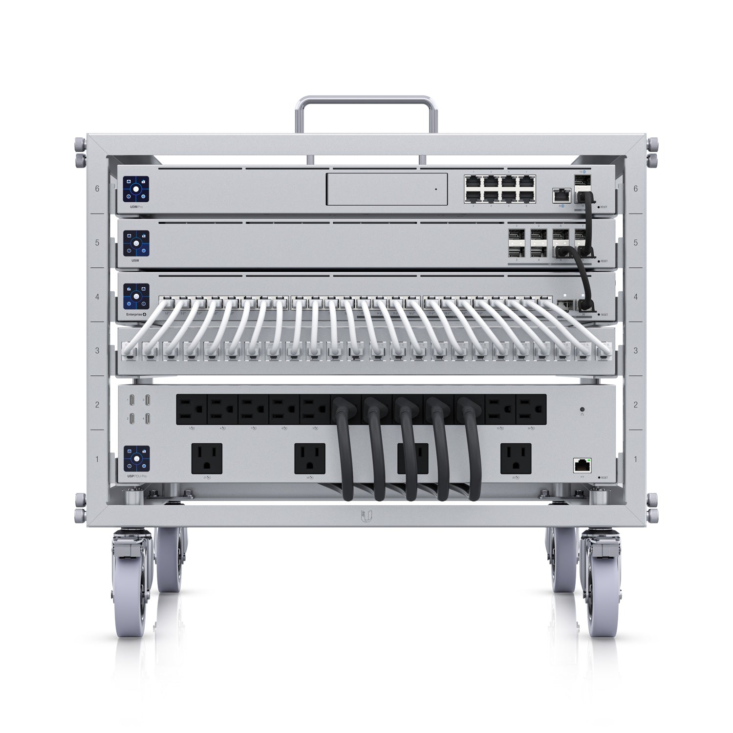 Ubiquiti U-Rack-6U-TL UniFi Toolless Mini Rack