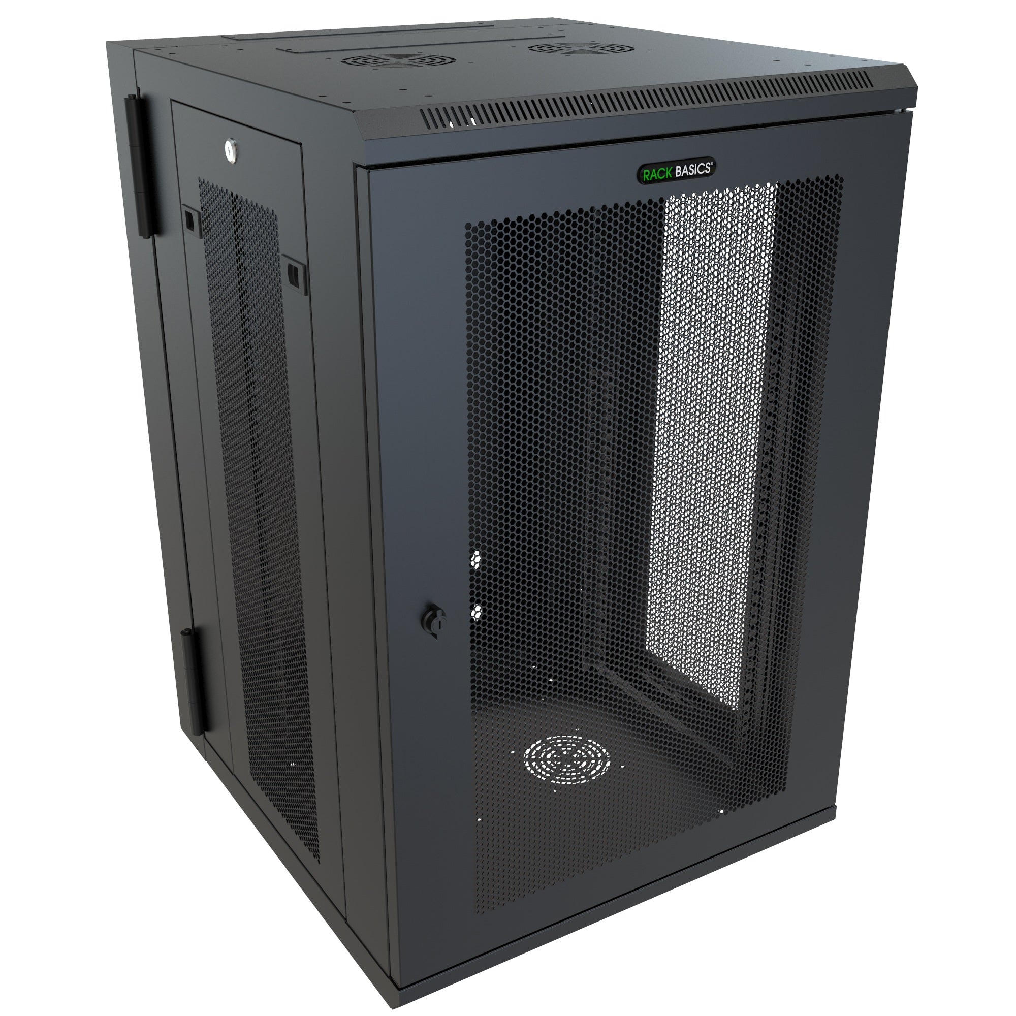 Rack Basics 18U Swing-Out Wall Mount Cabinet – TDL Gentek
