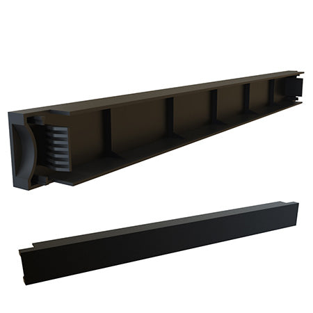 Rack Basics 1U Tool Free Mounting Plastic Blank Panel 10 Pack