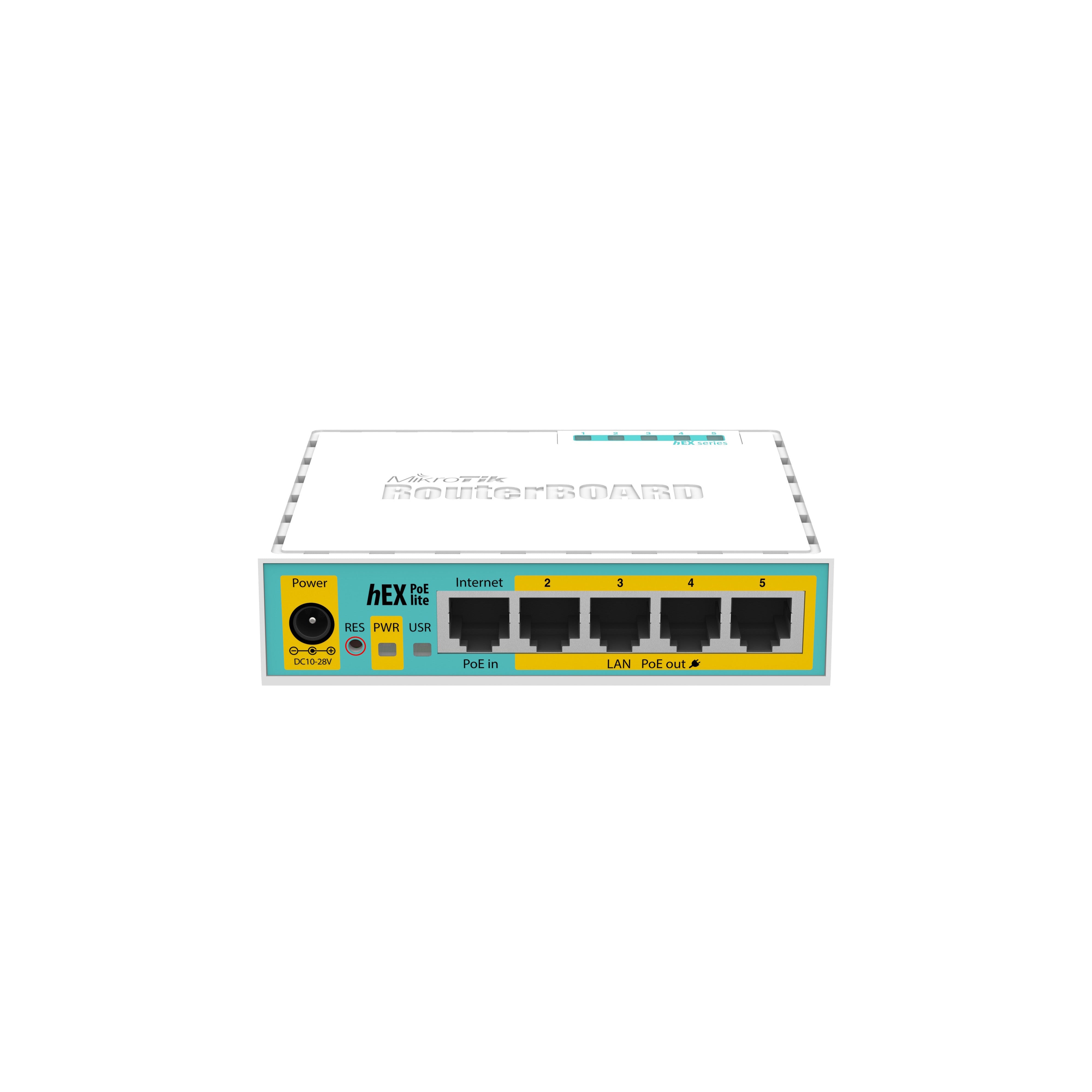 MikroTik hEX PoE lite Ethernet Router