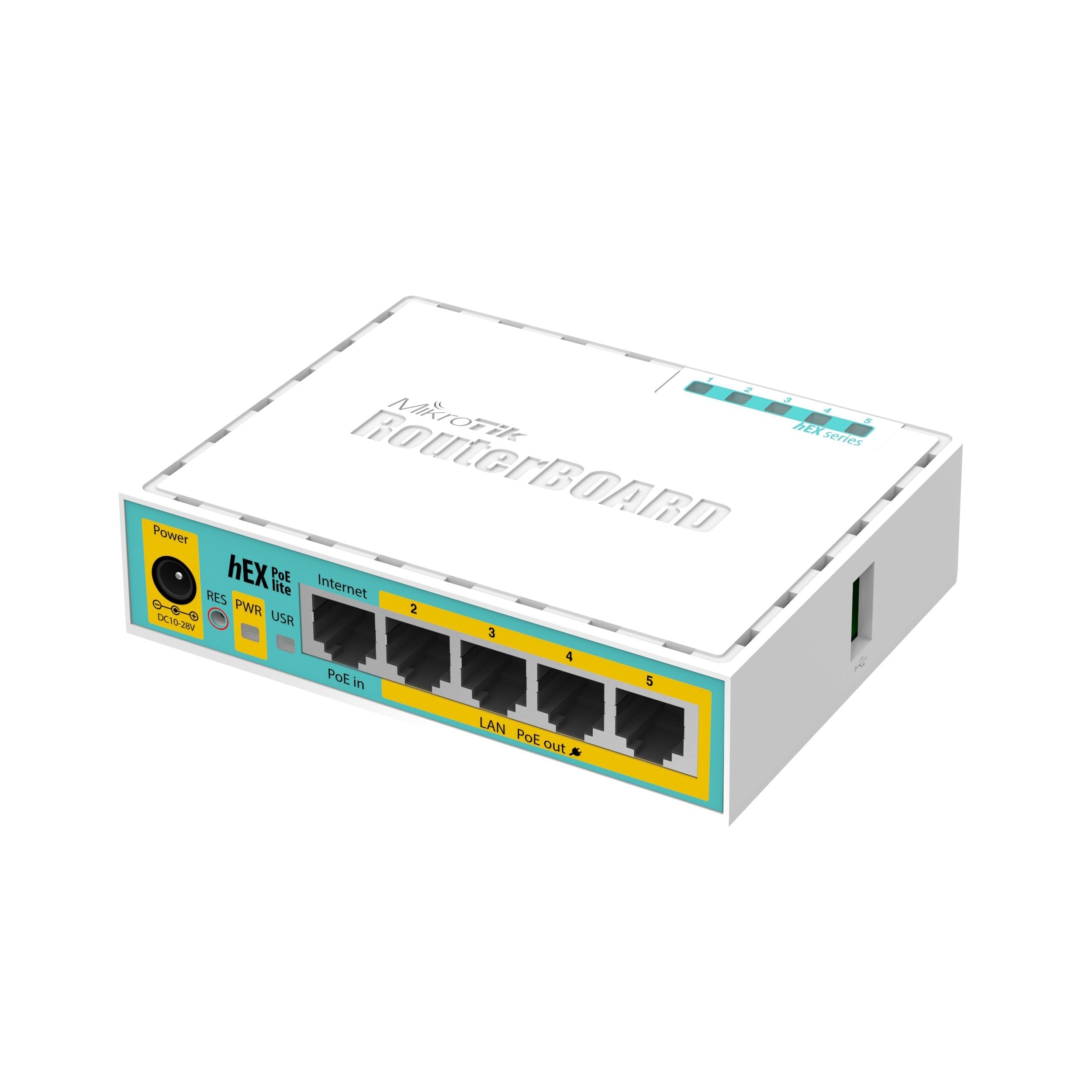 MikroTik hEX PoE lite Ethernet Router