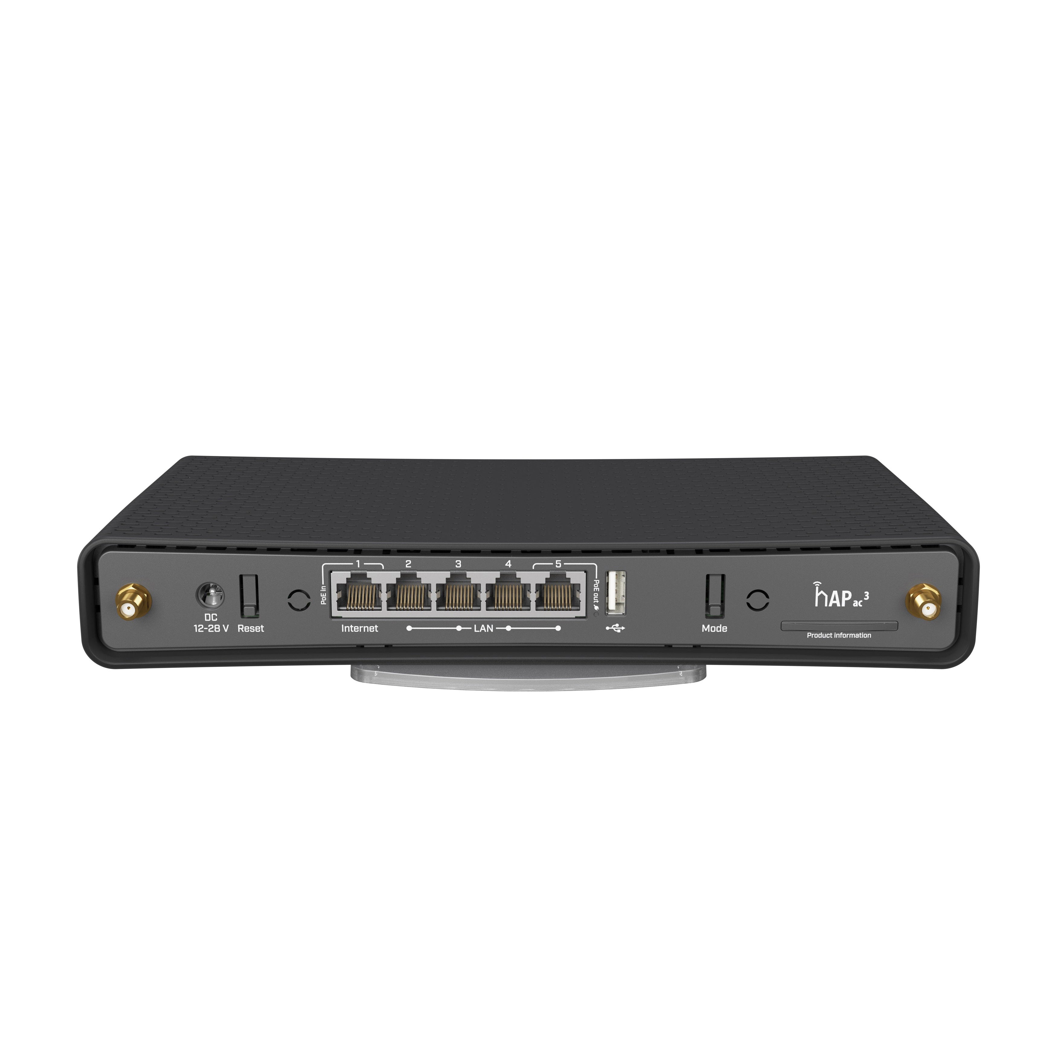 MikroTik hAP ac³ Wireless Dual-Band Router w5 Gigabit Ethernet Ports