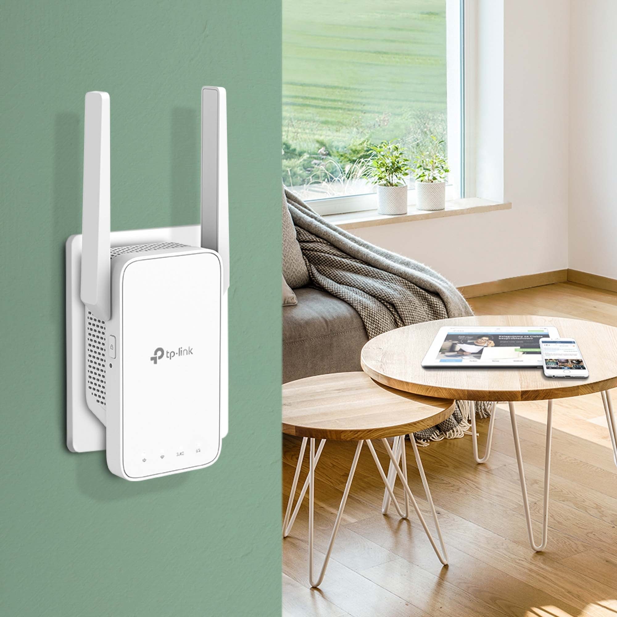 TP-Link AC750 Mesh Wi-Fi Range Extender ft Coverage