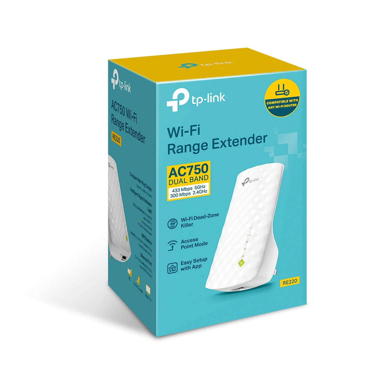 TP-Link AC750 Wi-Fi Range Extender ft Coverage