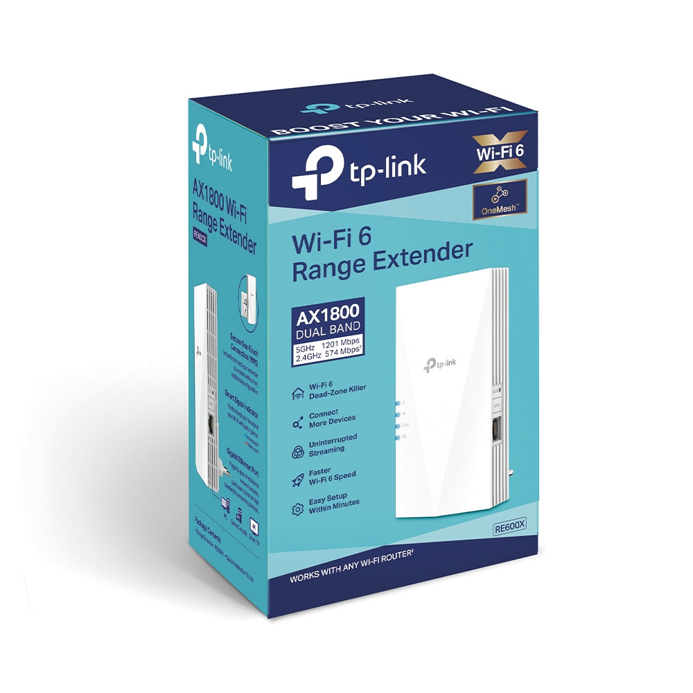 TP-Link AX1800 Mesh Wi-Fi 6 Range Extender