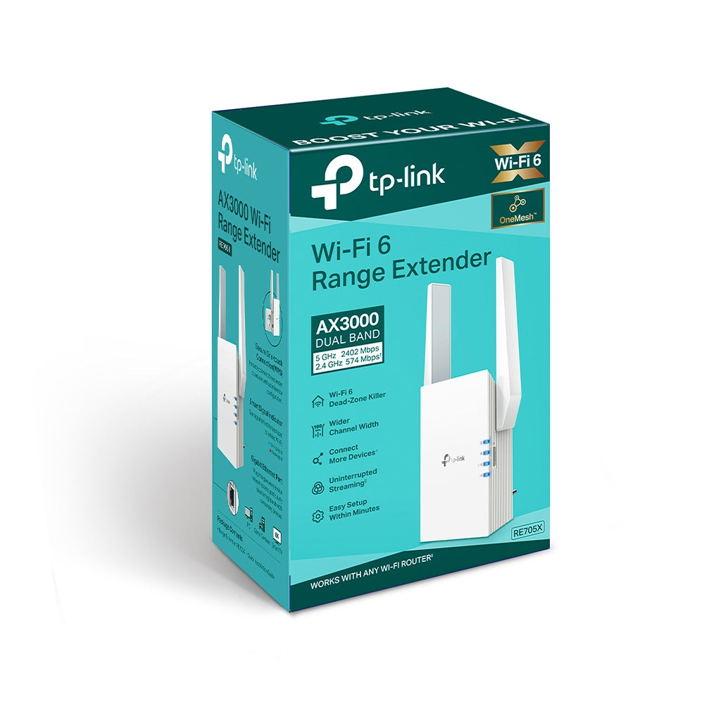 TP-Link AX3000 Mesh Wi-Fi 6 Range Extender