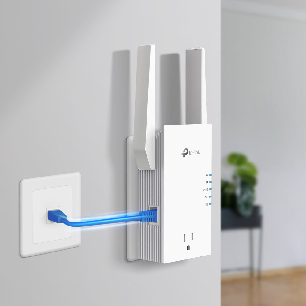 TP-Link AX3000 Wi-Fi 6 Range Extender with AC Passthrough