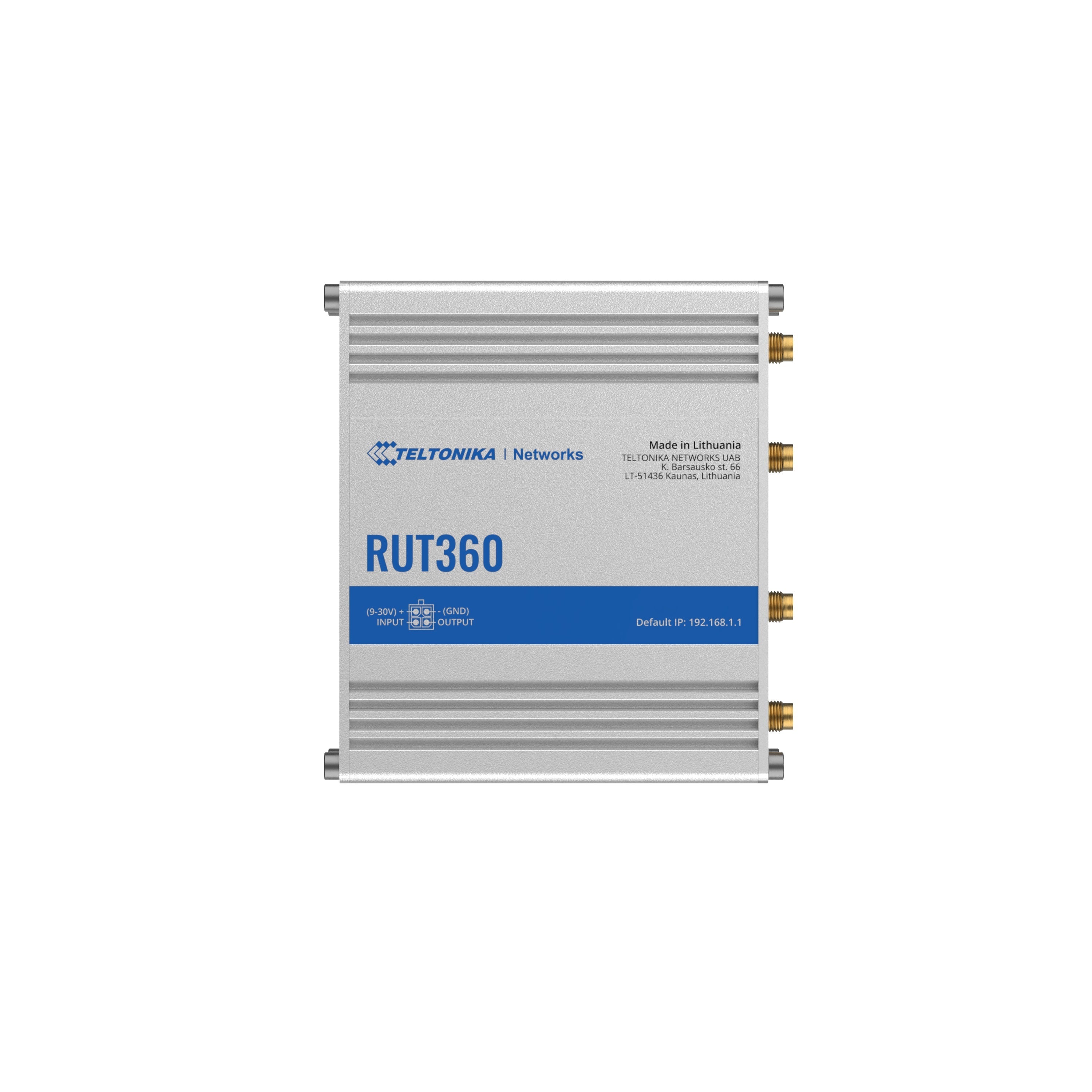 Teltonika RUT360 4G/CAT6 LTE Mission Critical Industrial Cellular Router