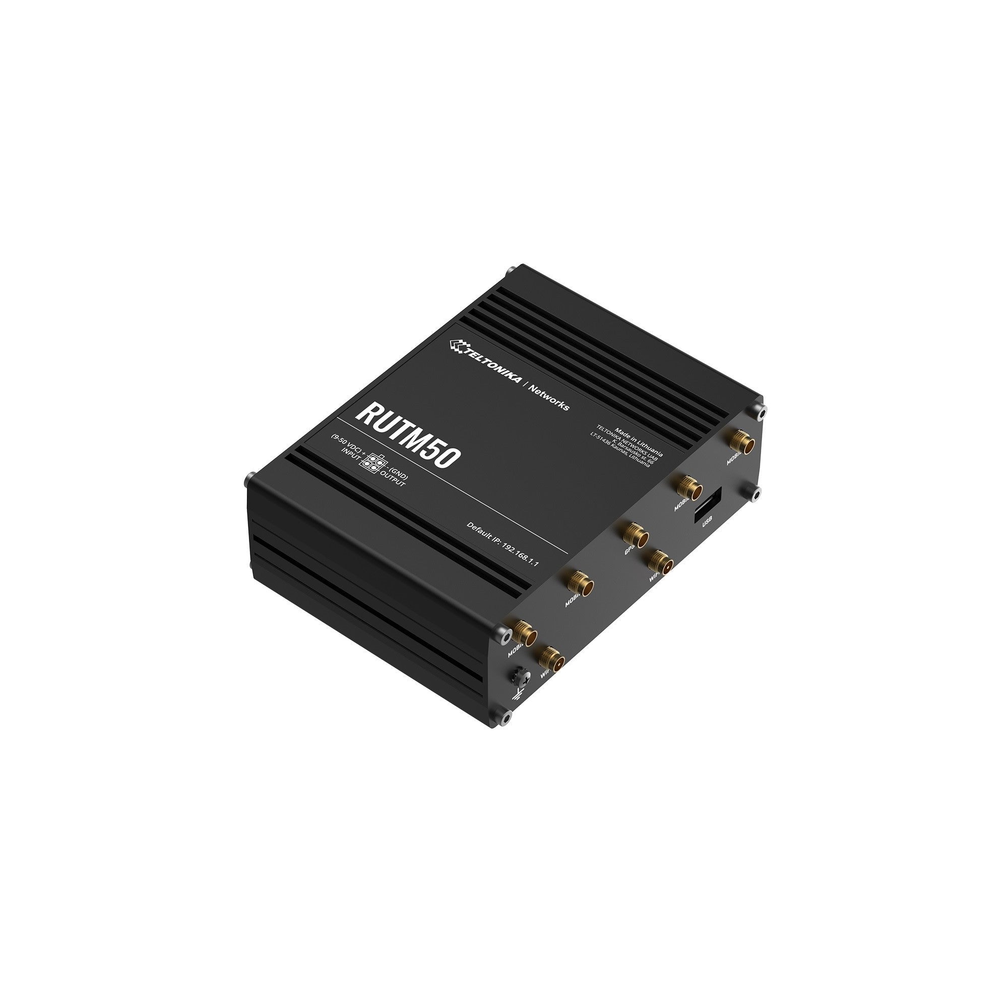 Teltonika RUTM50 5G/LTE Super Speed Mission Critical industrial Cellular Gateway