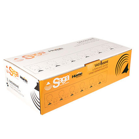 Saga Elite Impedance Dual Source Stereo Speaker Selector