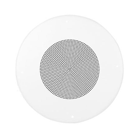Saga Elite 8" Round In-Ceiling Speaker with 25-volt/70-volt Transformer - Single