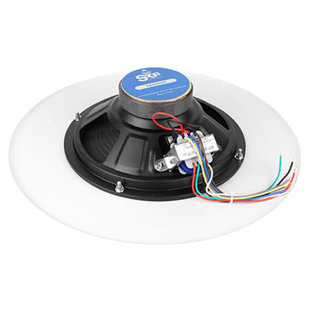 Saga Elite 8" Round In-Ceiling Speaker with 25-volt/70-volt Transformer - Single