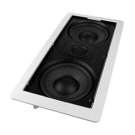Saga Elite LCR Dual 5.25" In-Wall Center Channel Speaker with Black Kevlar Woven Cones - Single
