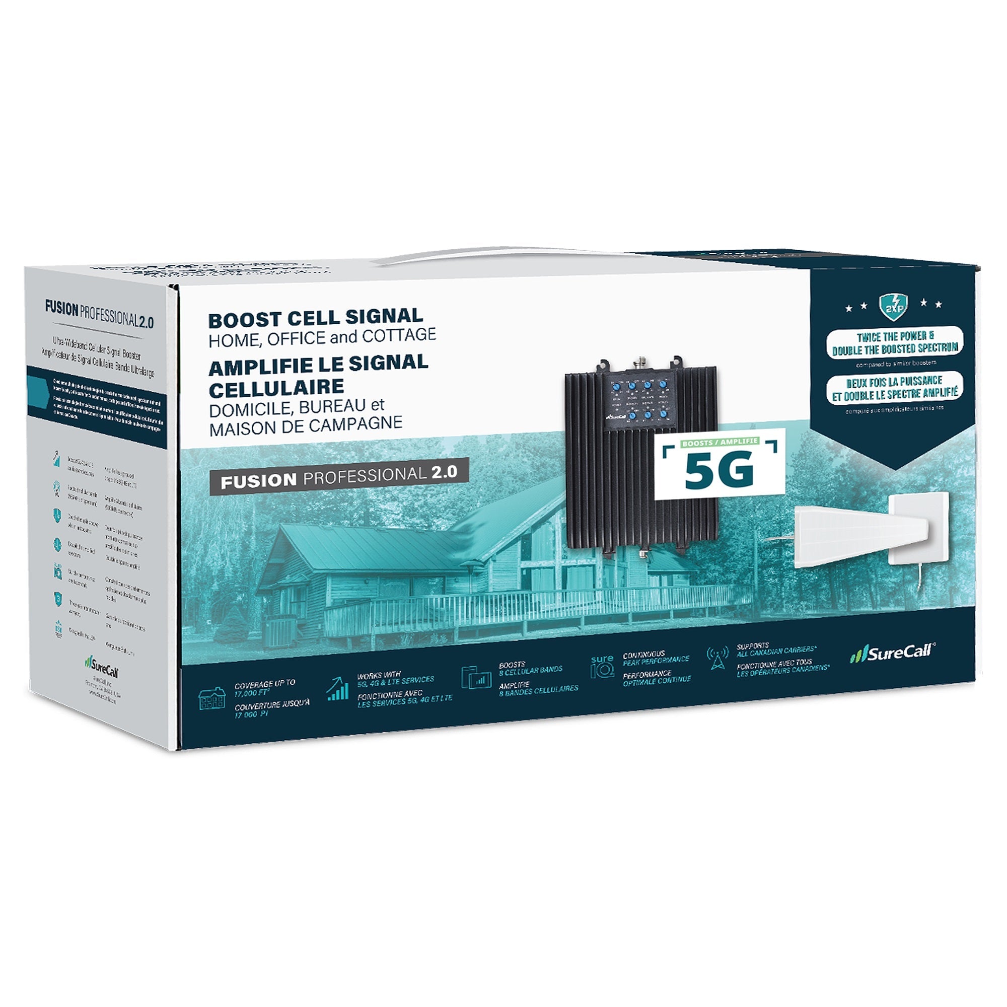 SureCall Fusion Professional 2 Cell Phone Signal Booster