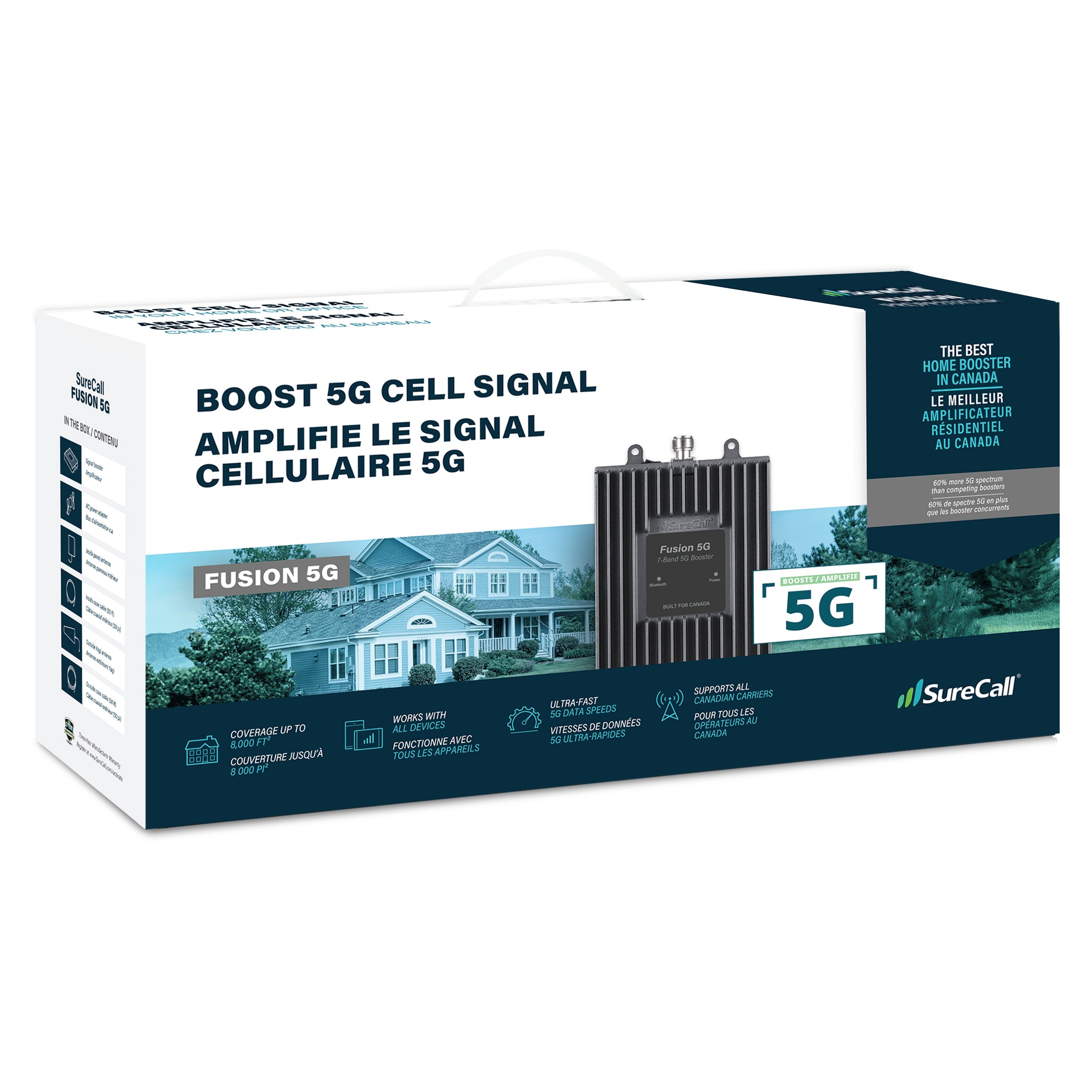 SureCall Fusion 5G Cellphone Signal Booster