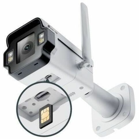 TP-Link VIGI 4MP Outdoor Full-Color 4G Bullet Network Camera