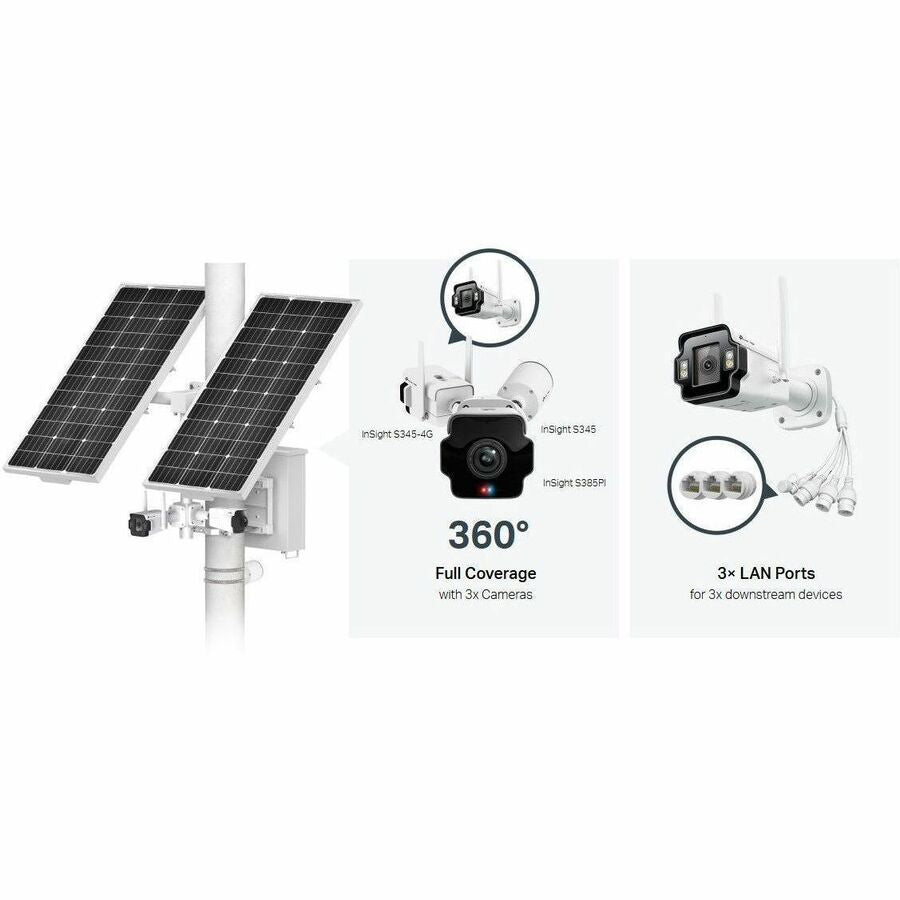 TP-Link VIGI 4MP Outdoor Full-Color 4G Bullet Network Camera