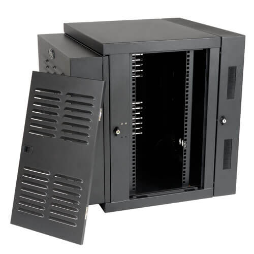 Tripp Lite SmartRack 12U Switch-Depth Wall-Mount Rack Enclosure