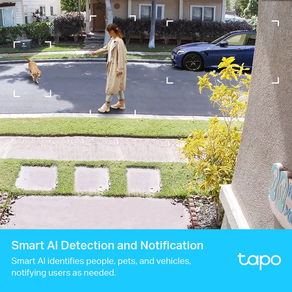 TP-Link Tapo 2K QHD Smart Wire-Free Add-On Security Camera