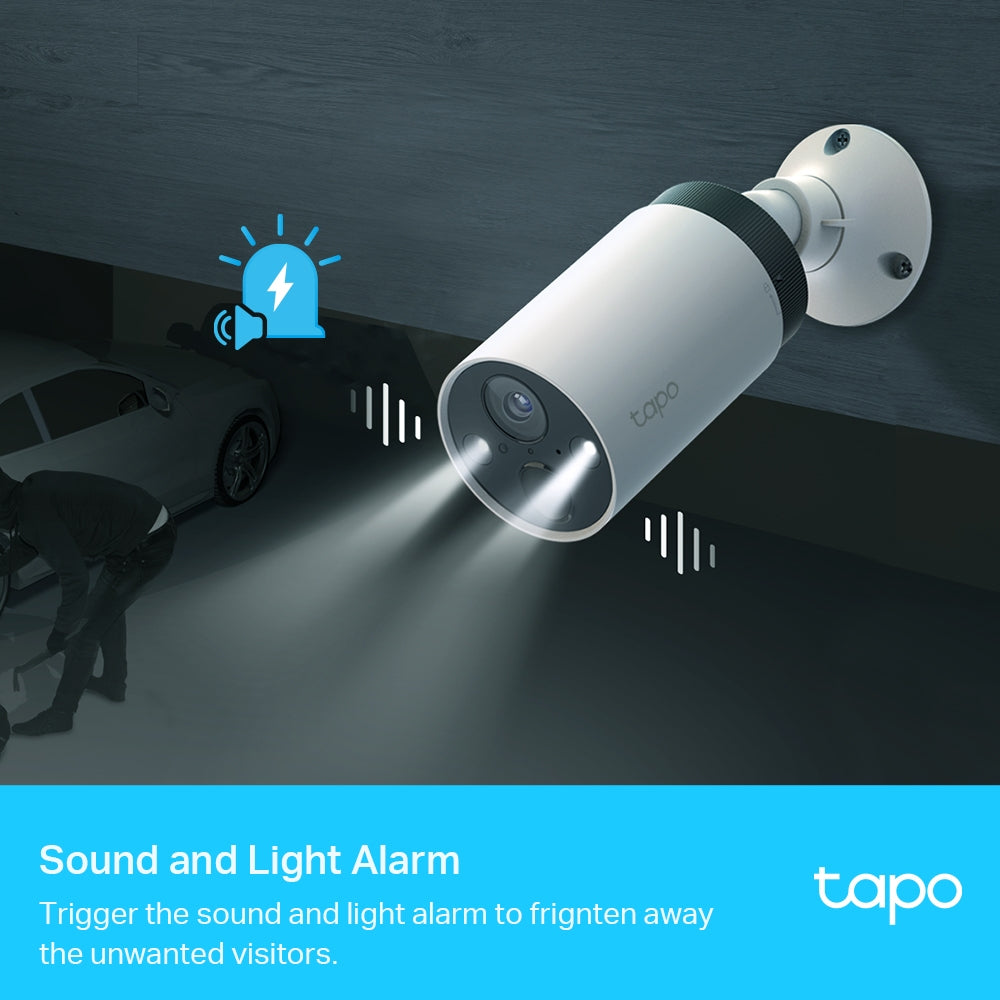 TP-Link Tapo 2K QHD Smart Wire-Free Add-On Security Camera