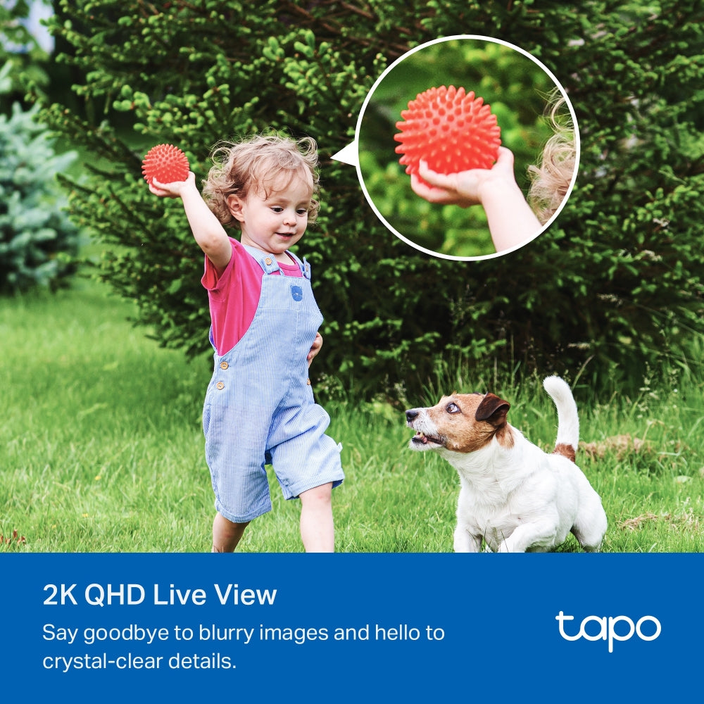 TP-Link Tapo Solar-Powered 2K QHD Security Camera Kit