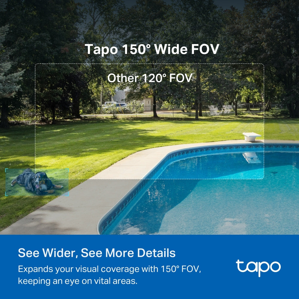 TP-Link Tapo Solar-Powered 2K QHD Security Camera Kit