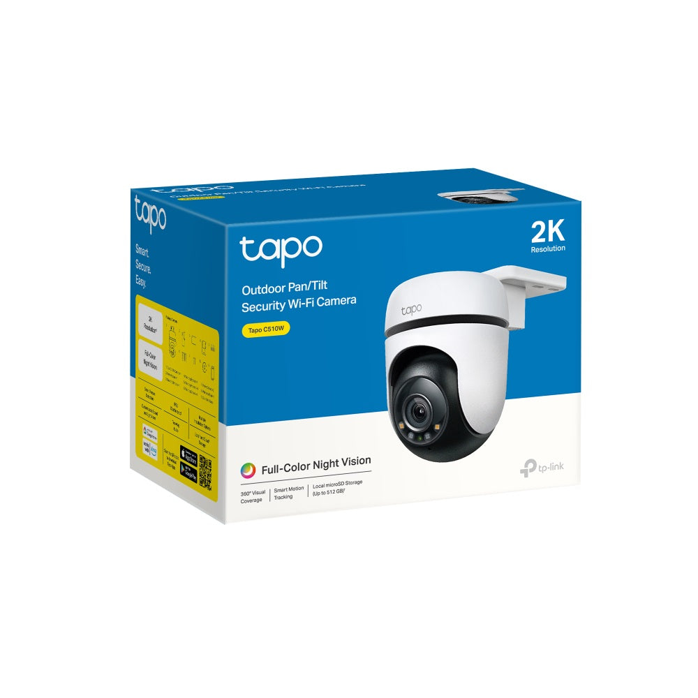 TP-Link Tapo Outdoor 2K Pan/Tilt Security Wi-Fi Camera