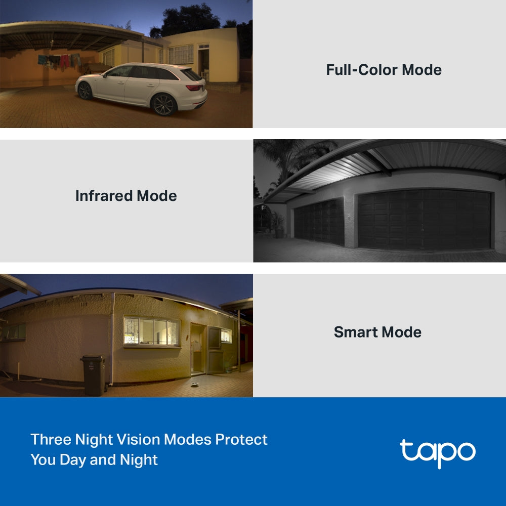 TP-Link Tapo Outdoor 2K Pan/Tilt Security Wi-Fi Camera