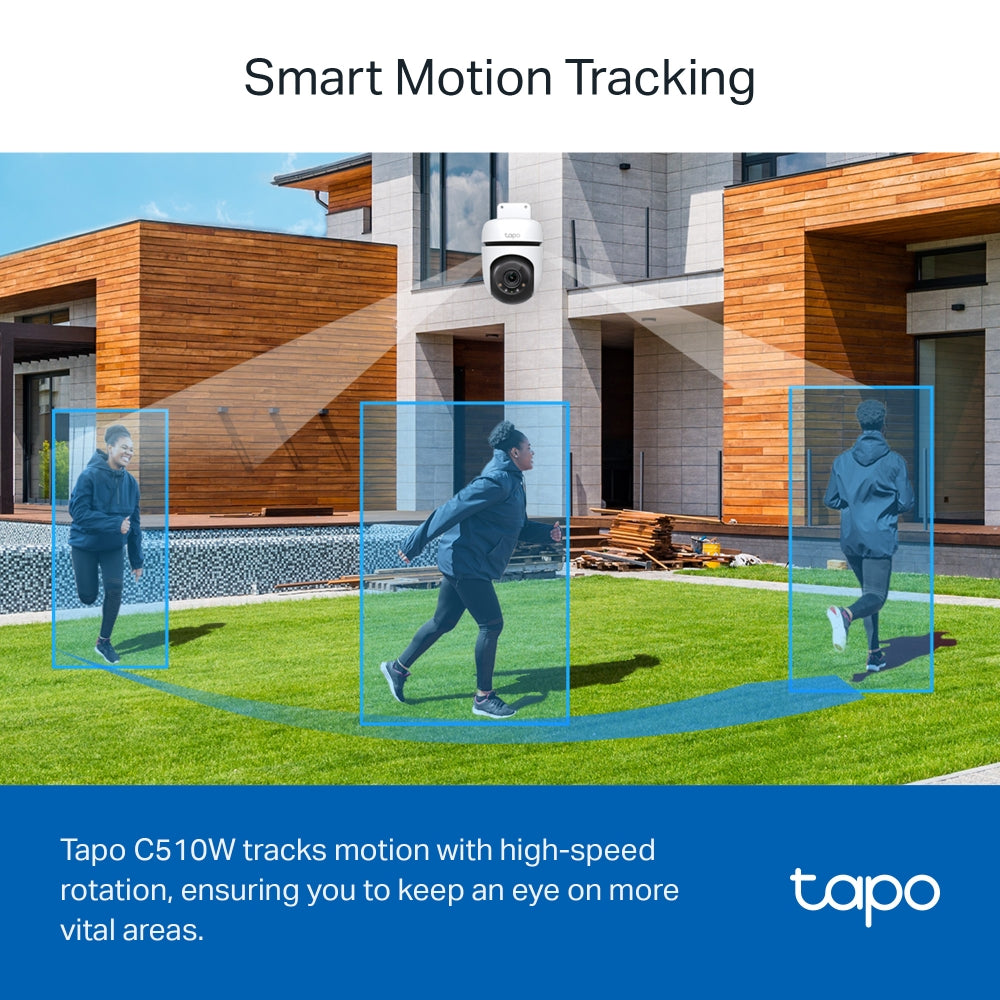 TP-Link Tapo Outdoor 2K Pan/Tilt Security Wi-Fi Camera
