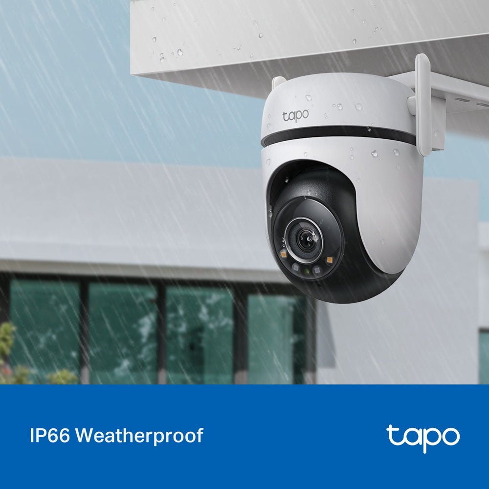 TP-Link Tapo Outdoor 2K QHD Pan/Tilt Security Wi-Fi Camera