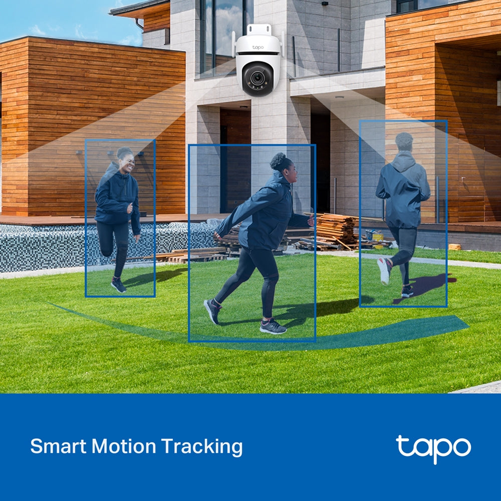 TP-Link Tapo Outdoor 2K QHD Pan/Tilt Security Wi-Fi Camera