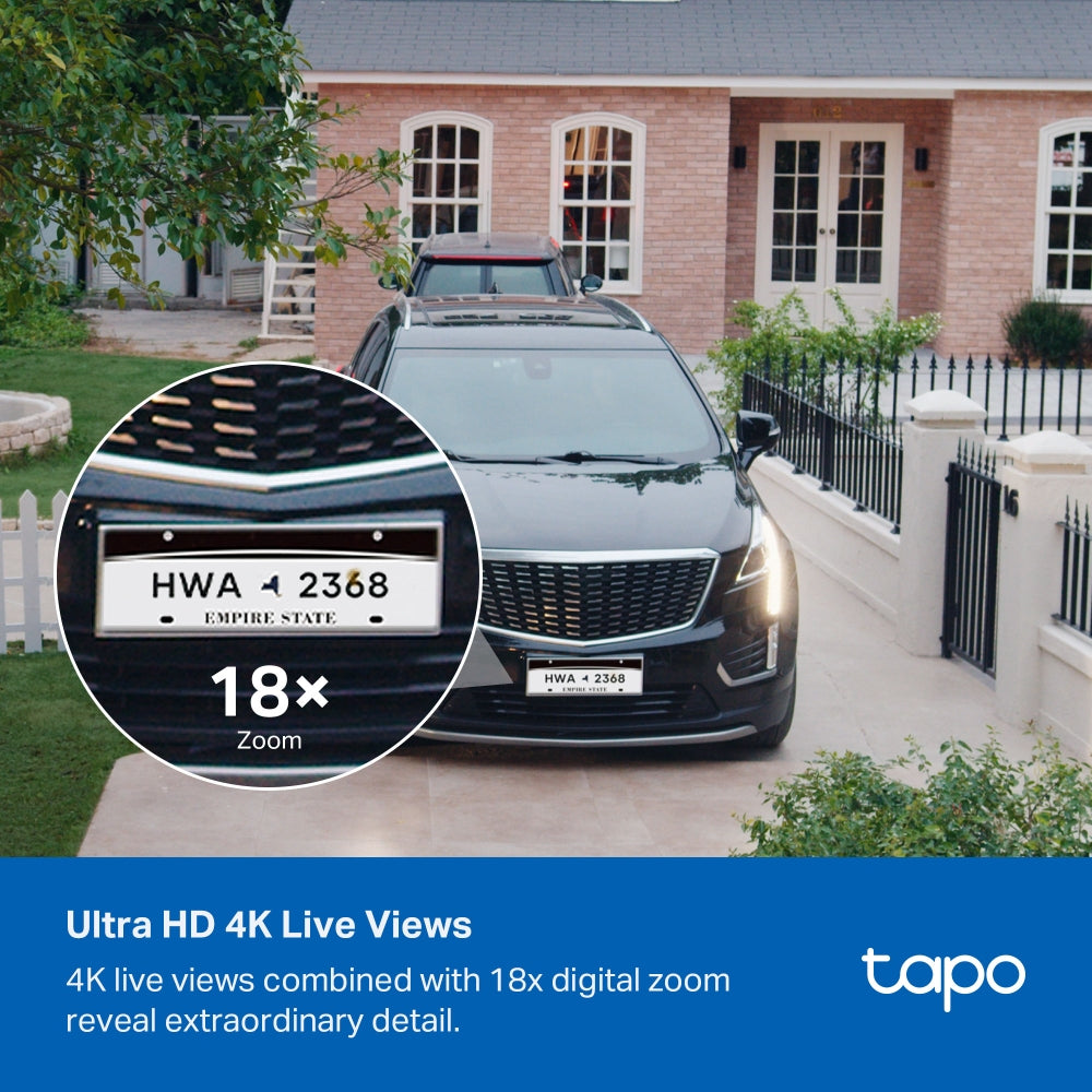 TP-Link Tapo C465 Battery-Powered Security Camera with Built-In Solar Panel