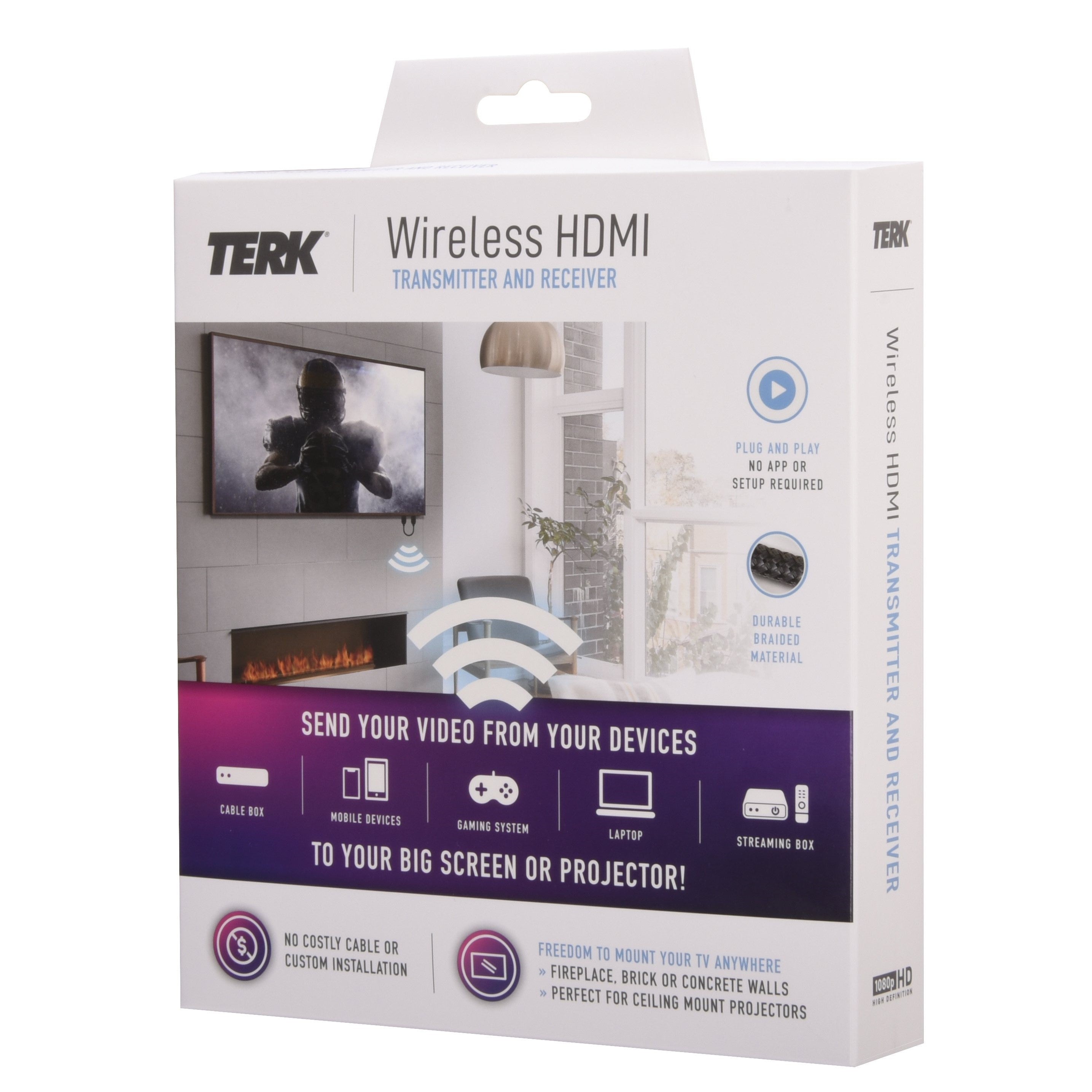 TERK Wireless HDMI Transmitter and Receiver