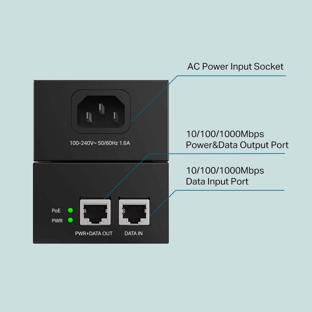 TP-Link PoE++ Injector Adapter