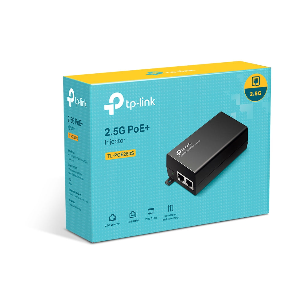 TP-Link 2.5G PoE+ Injector Adapter