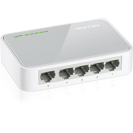 TP-Link 5-port 10/100-Mbps Desktop Network Switch - White