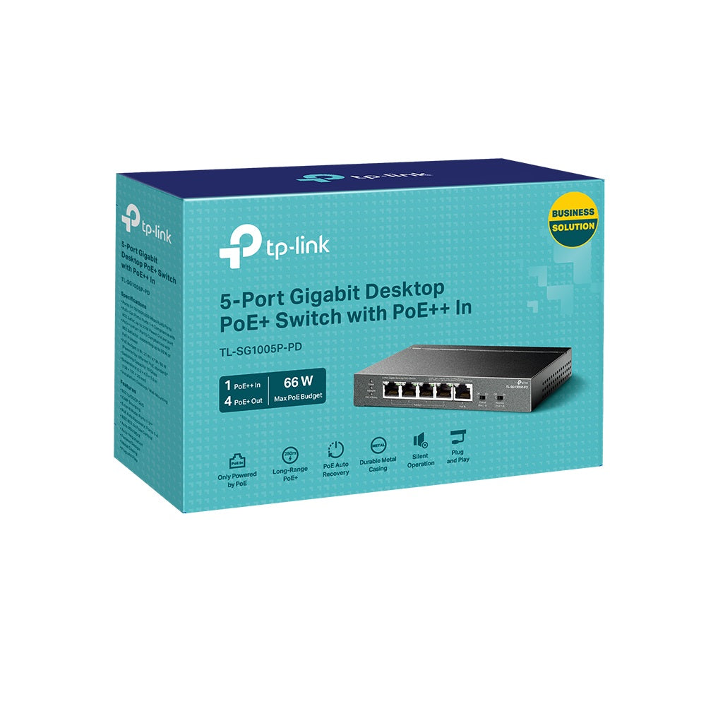 TP-Link Gigabit Desktop PoE+ Switch