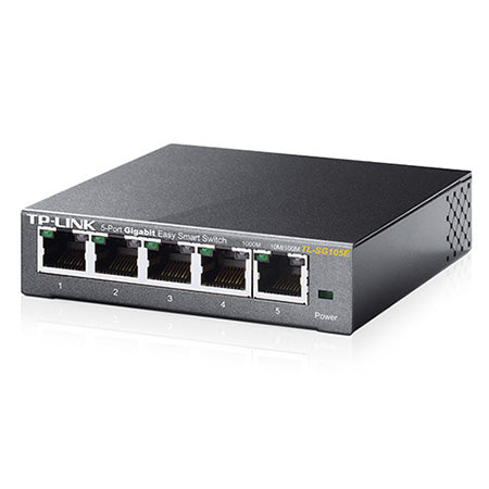TP-Link 5-port Gigabit Unmanaged Pro Network Switch - Grey