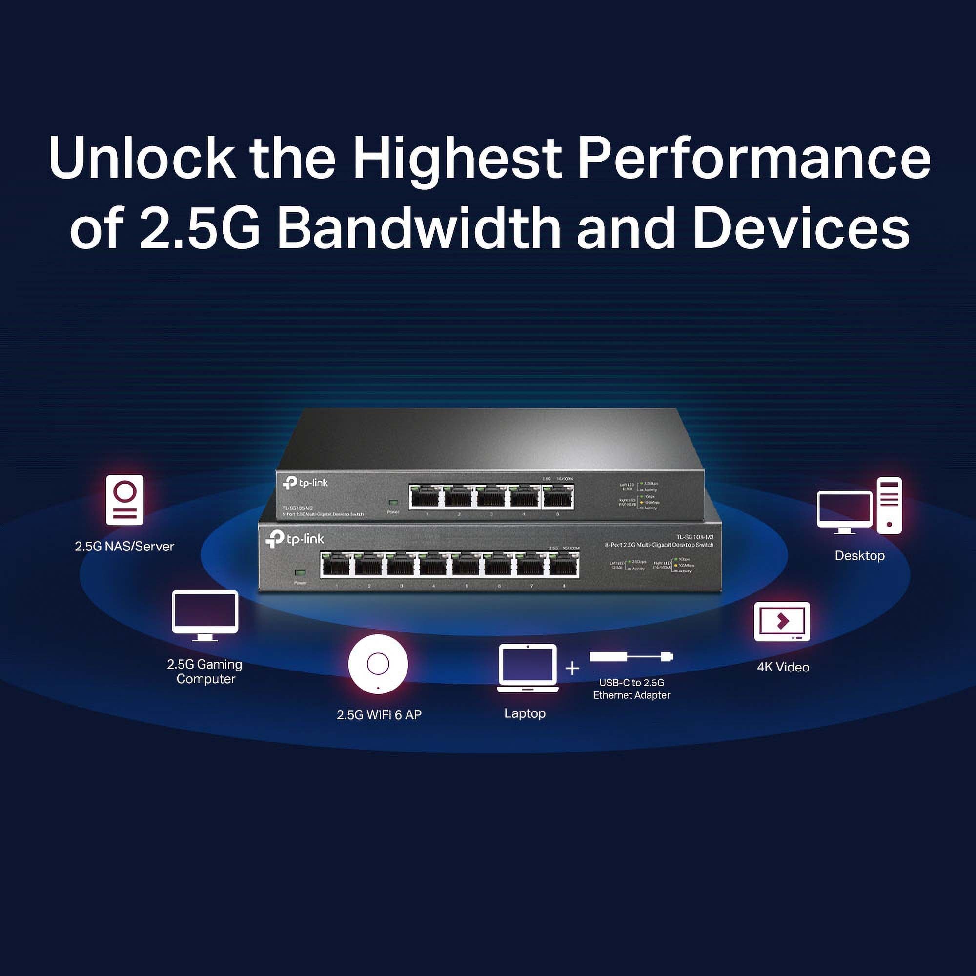 TP-Link 2.5G Desktop Switch