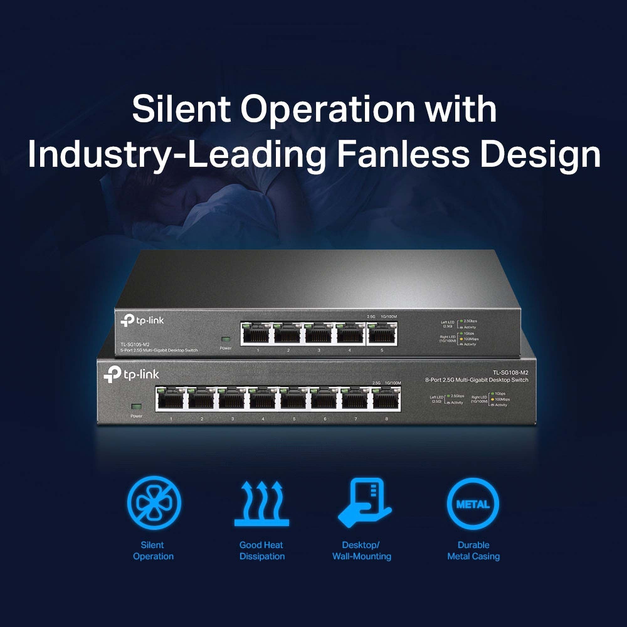 TP-Link 2.5G Desktop Switch