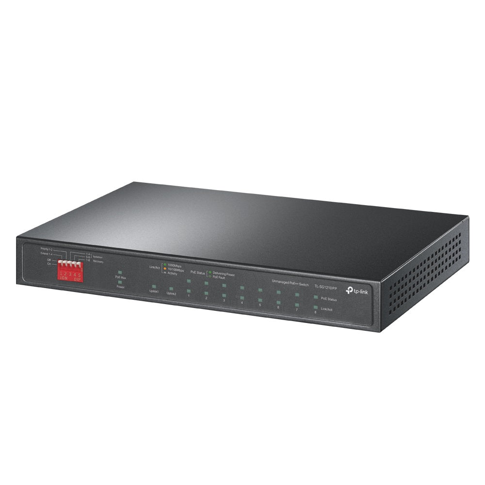 TP-Link Gb Desktop Switch w/6 PoE+ and 2 PoE++