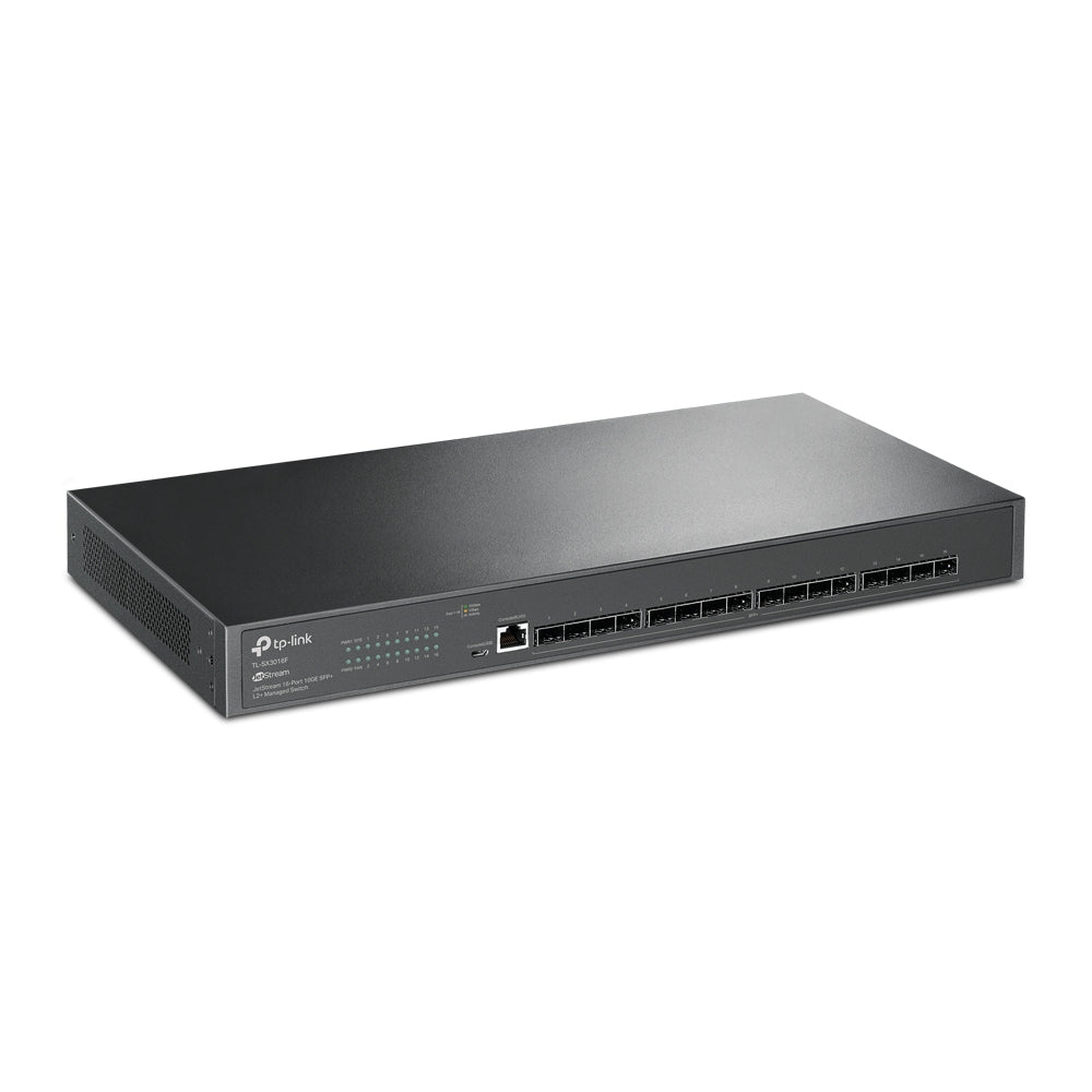 TP-Link JetStream Rack Mountable 10GE SFP+ L2+ Managed Switch