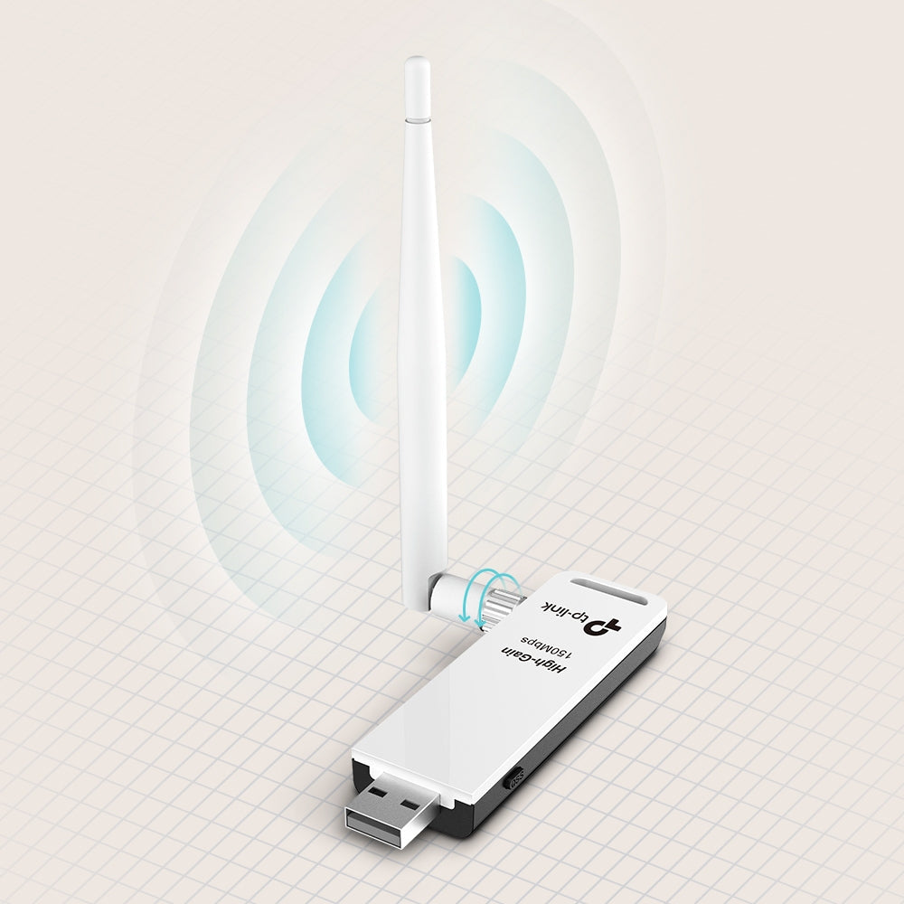 TP-Link 150Mbps High Gain Wireless USB 2 Adapter